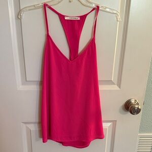 Pink tank top
